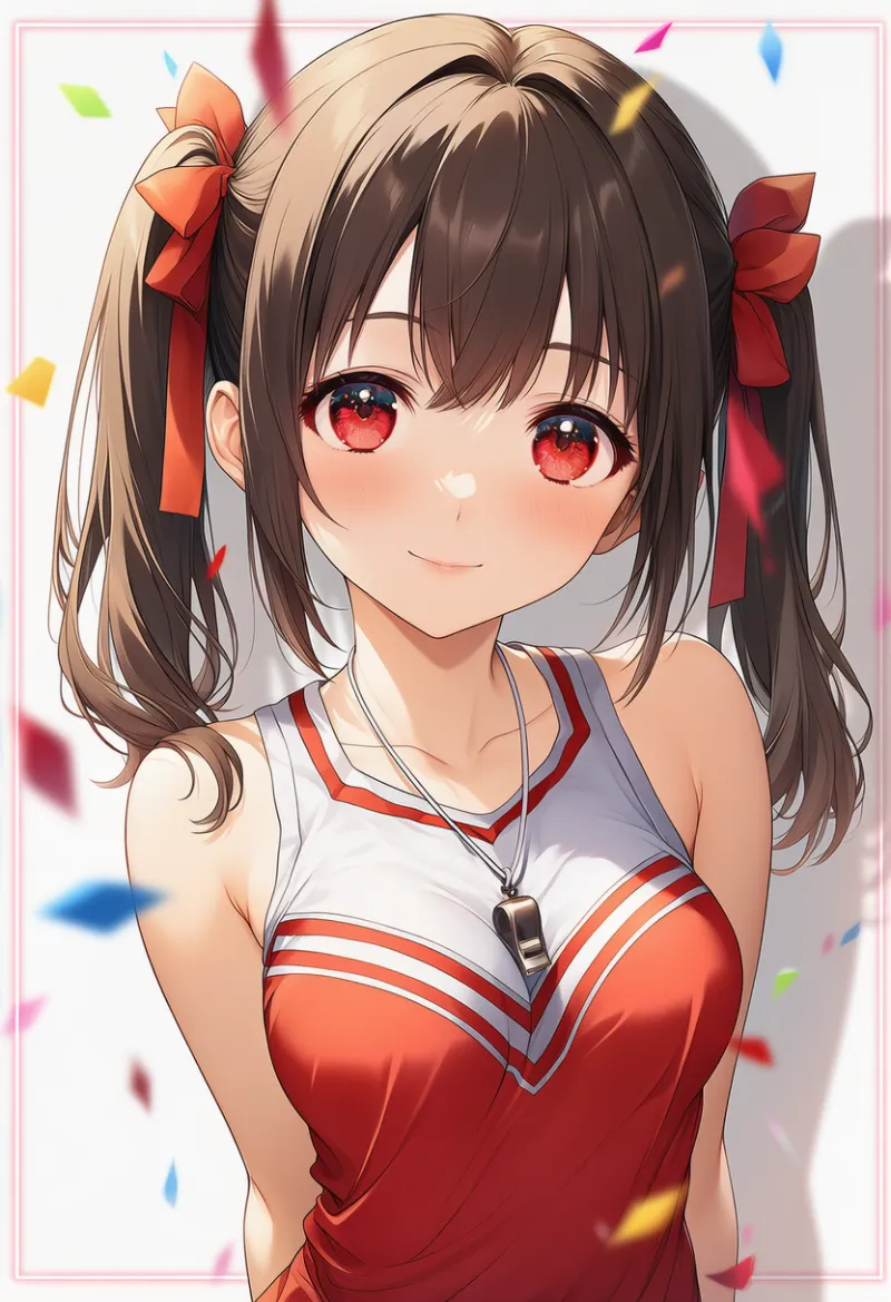 ホイッスルを首にかけているプロンプト｜AIイラスト