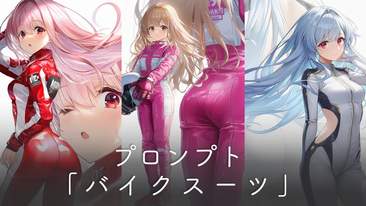 バイクスーツ・レーシングスーツのプロンプト集