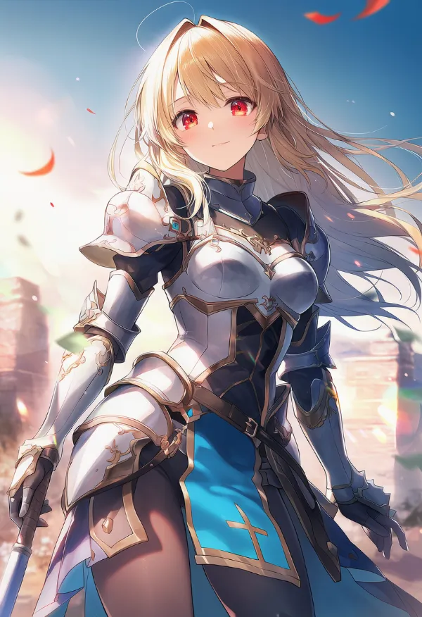 鎧スカートのプロンプト紹介|AIイラスト