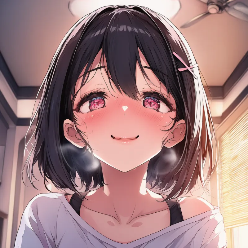 ムラムラしている顔（発情顔）を再現したAIイラスト｜プロンプト紹介