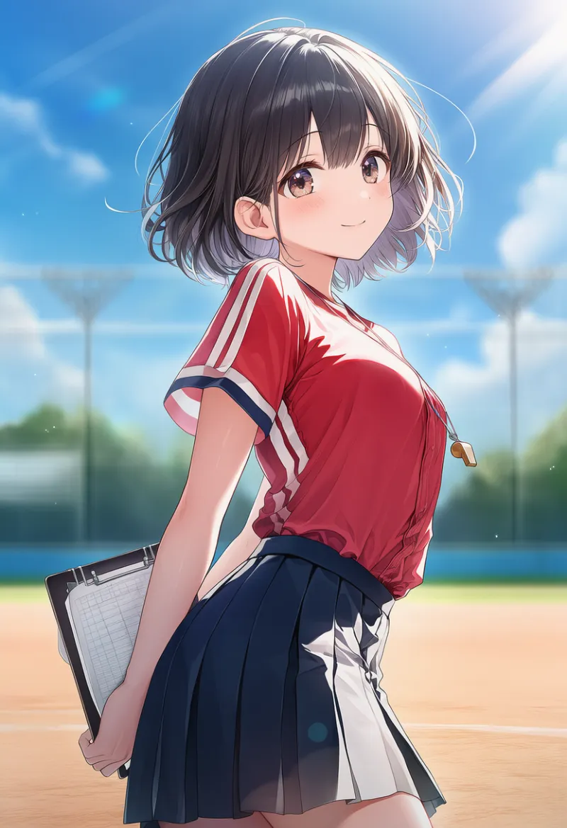 シャツ越しの胸の張りを作る「乳テント」プロンプトとAIイラスト