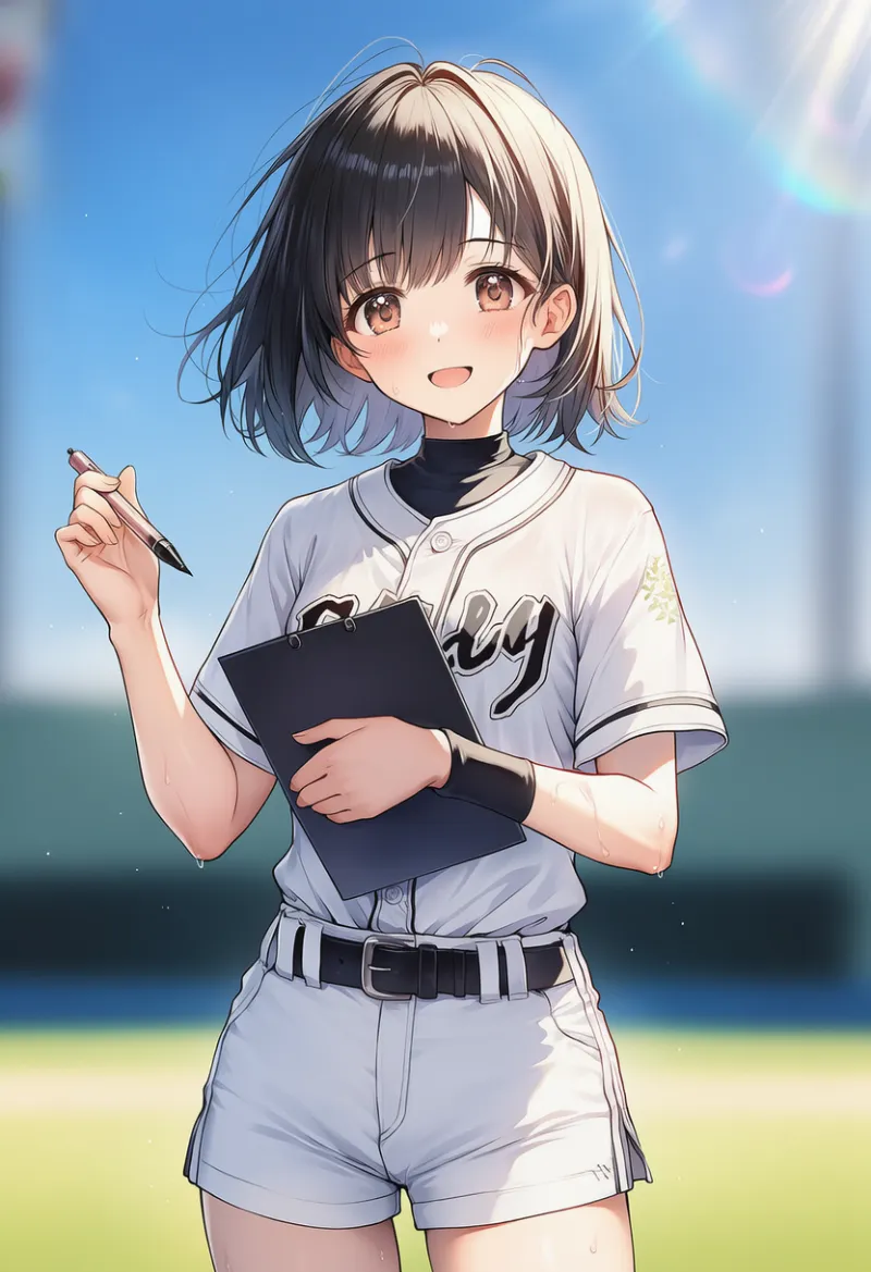 野球ユニフォームセットのAIイラスト｜プロンプト紹介