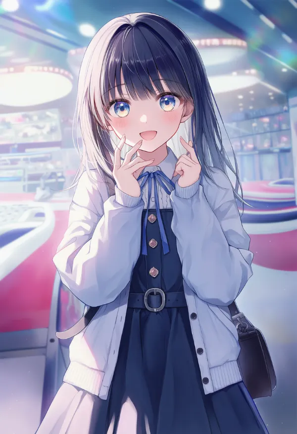 ボウリング場のAIイラスト