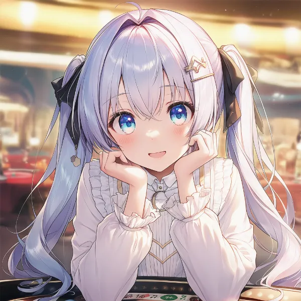 カジノ施設のAIイラスト