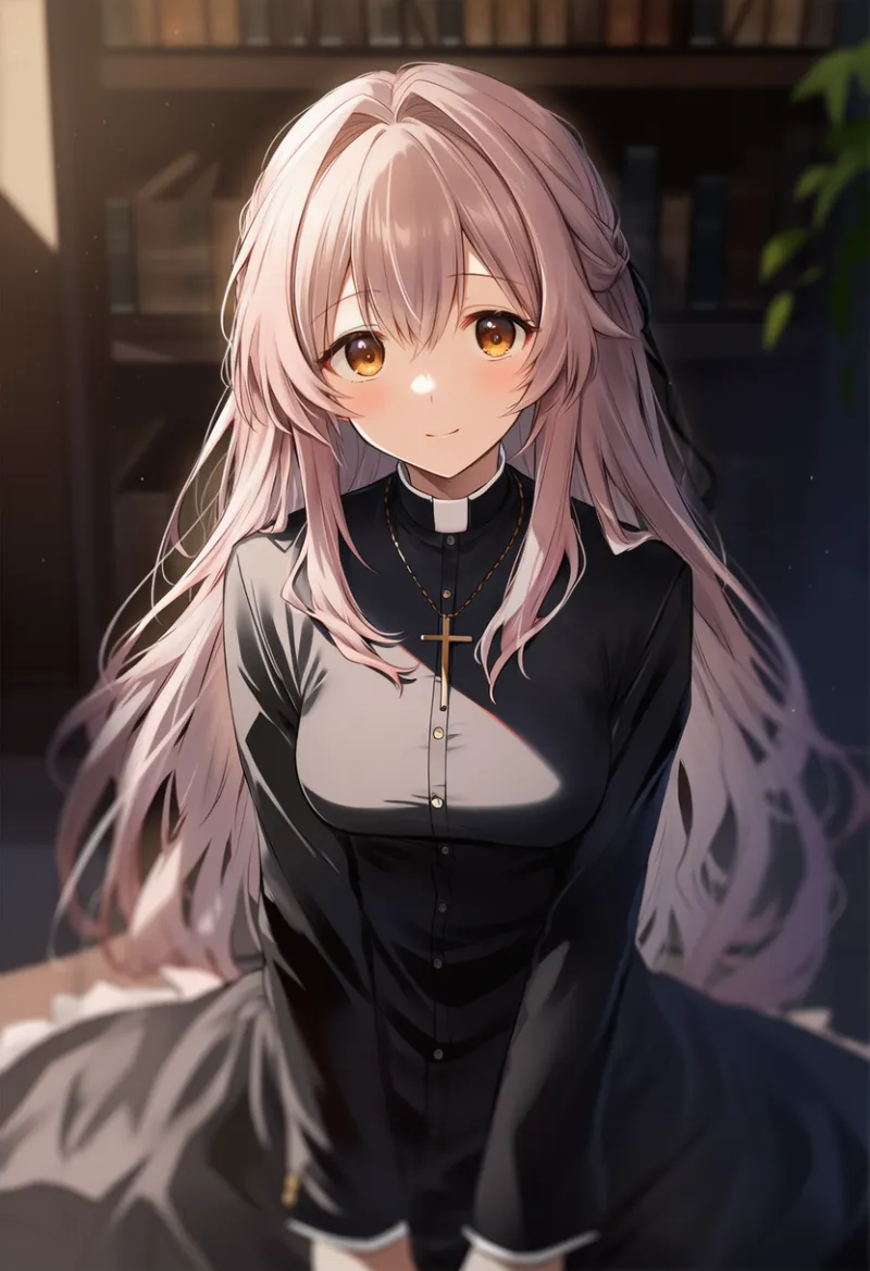 司祭服のAIイラスト