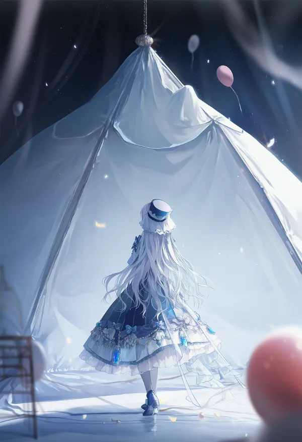 サーカステントのAIイラスト