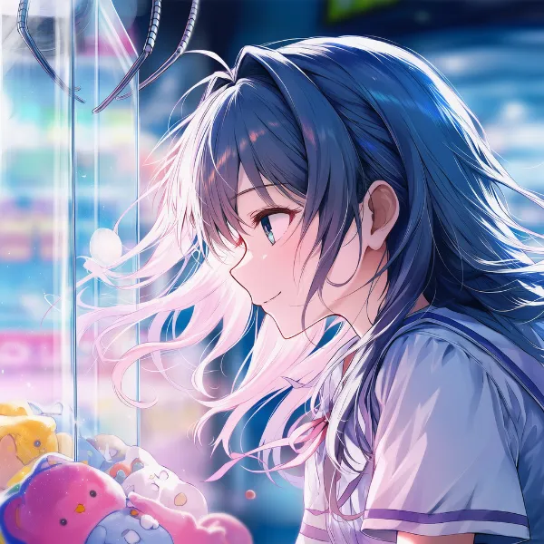 クレーンゲームのAIイラスト