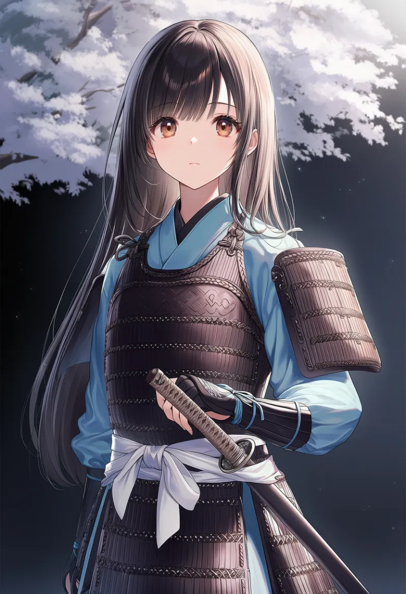 胸当て/胴体部分(侍装備)のAIイラスト