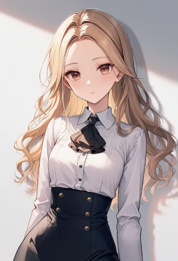 アスコット（ファッション）のAIイラスト