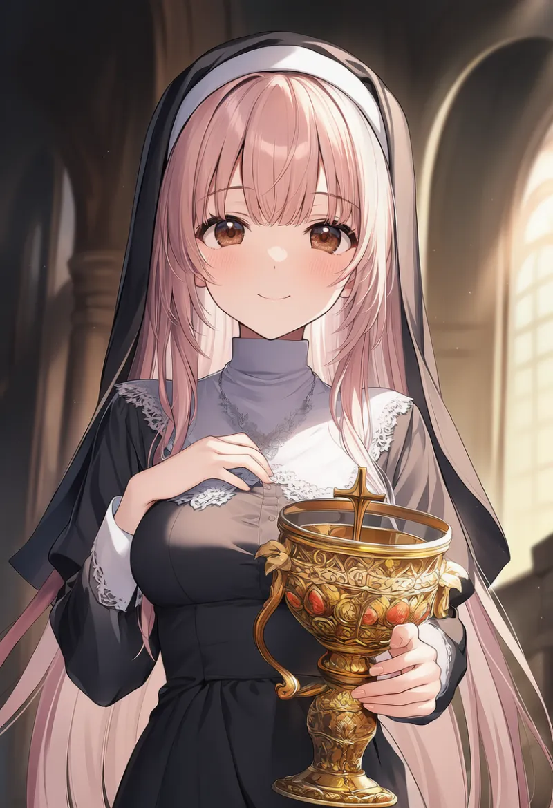 聖杯（修道女のアイテム）のAIイラスト