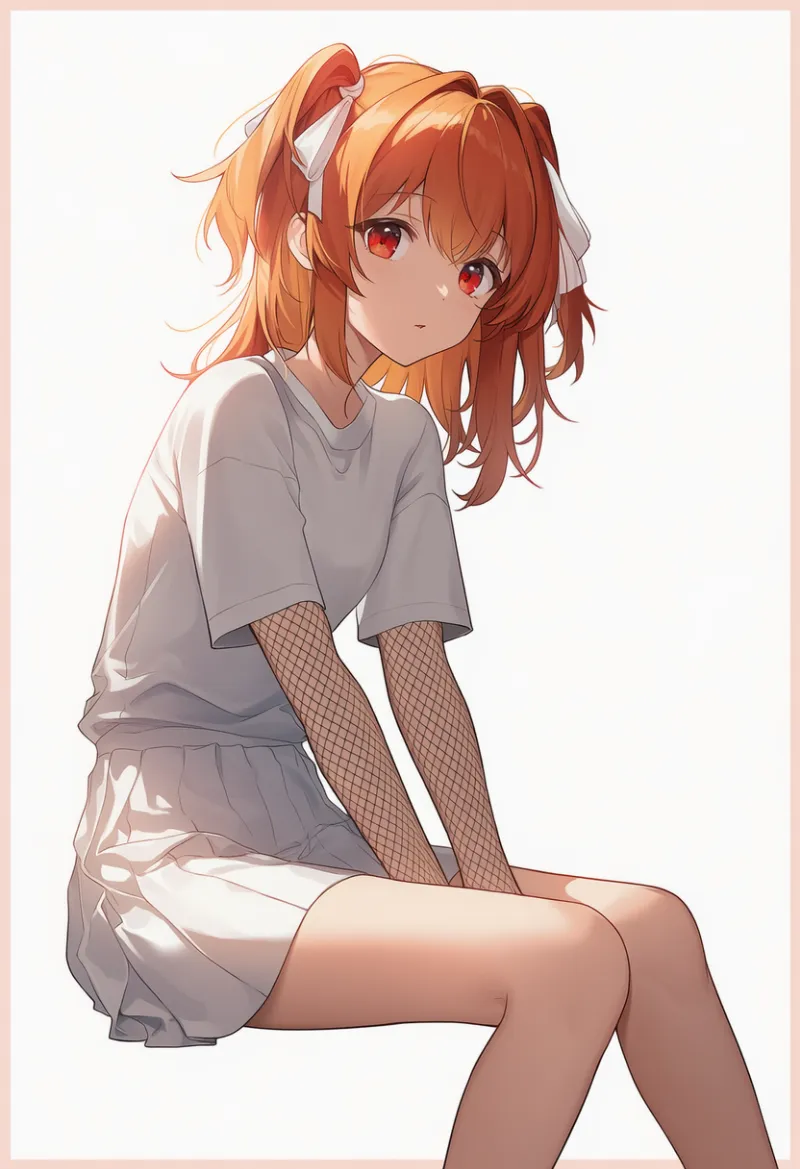 網目の袖のプロンプト｜AIイラスト