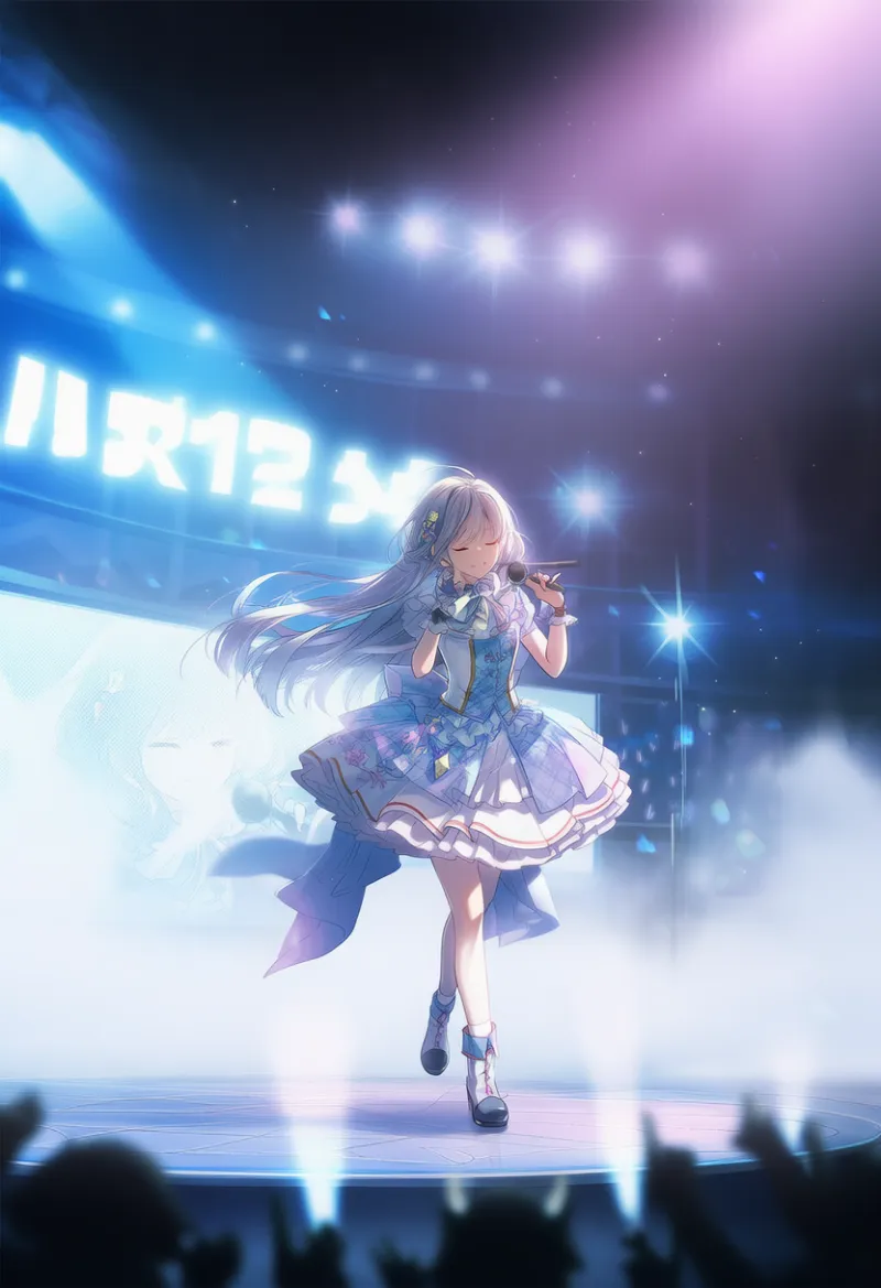 霧のプロンプト｜アイドルステージのAIイラスト