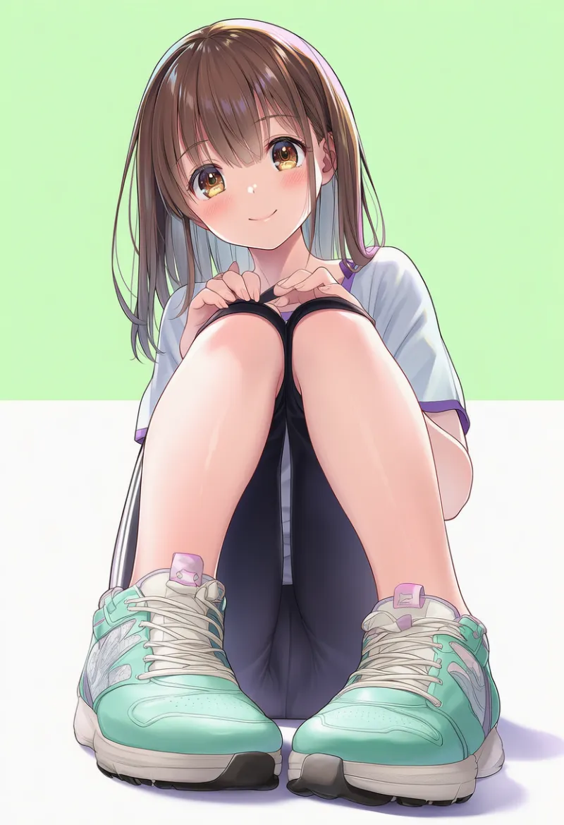 足にフォーカスした構図のAIイラスト|プロンプト紹介