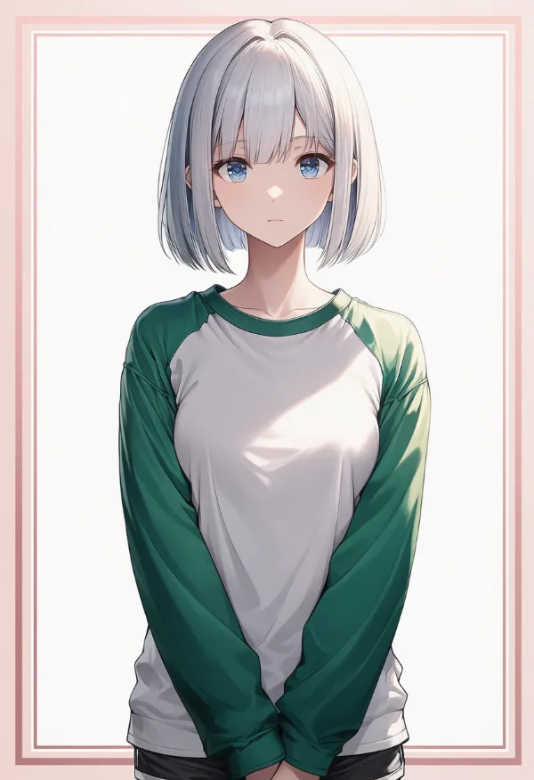 緑色の袖のプロンプト｜AIイラスト