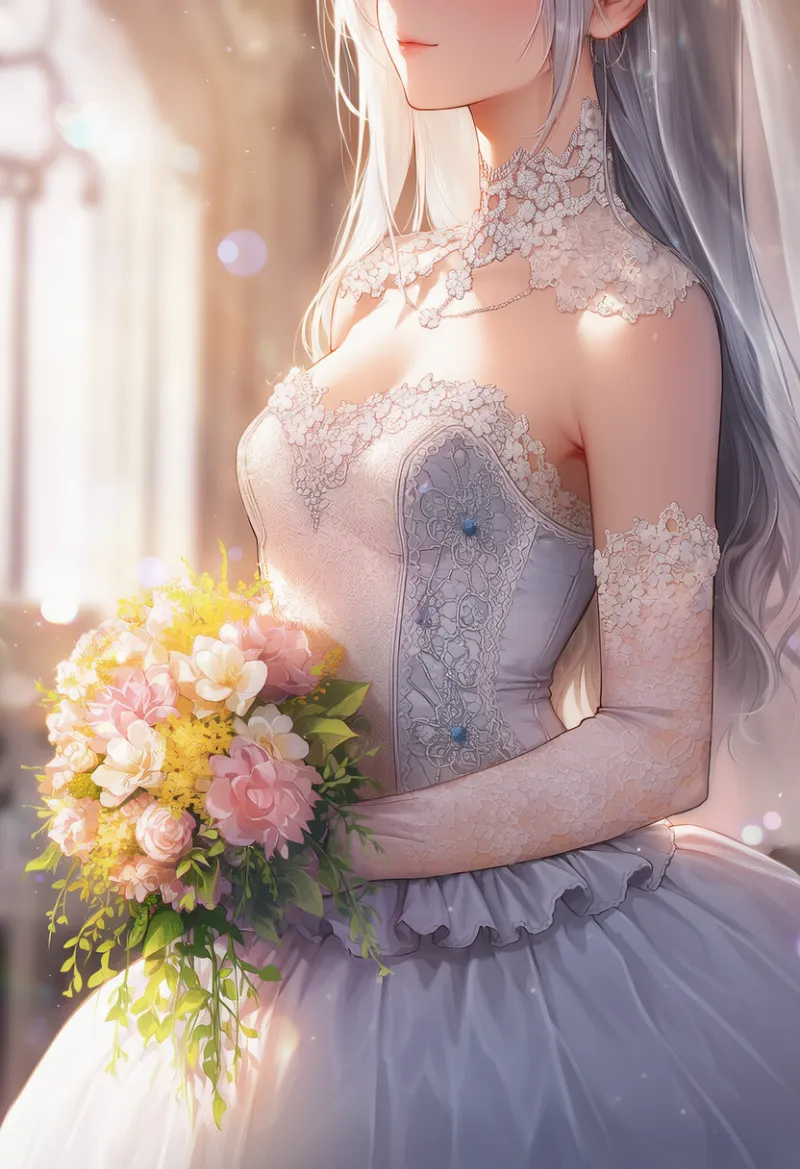 花束（ブーケ）のAIイラスト｜プロンプト紹介