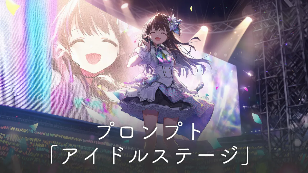 アイドルのステージのプロンプト集【NovelAI】