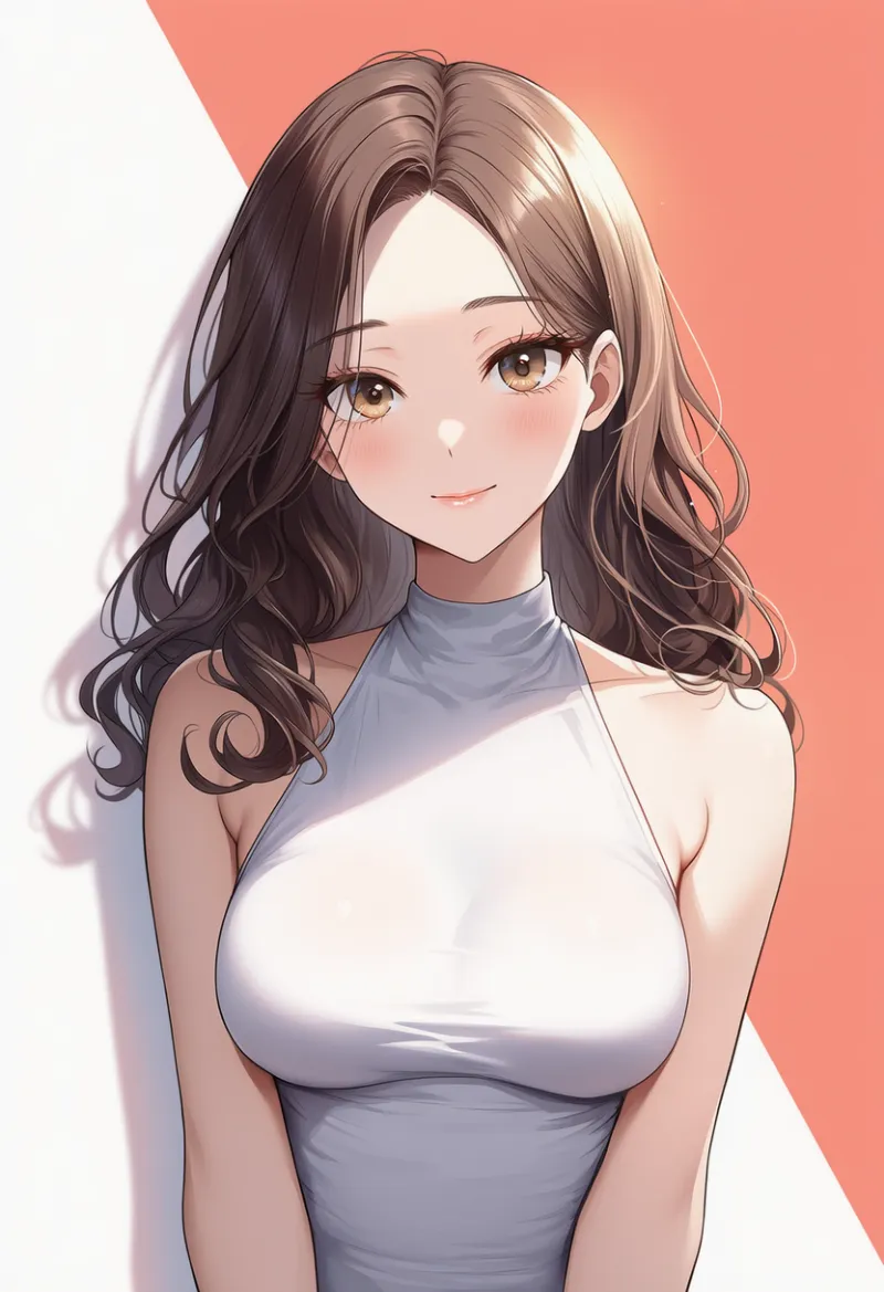 大きなバスト（大人のプロポーション）を再現したAIイラスト｜プロンプト紹介