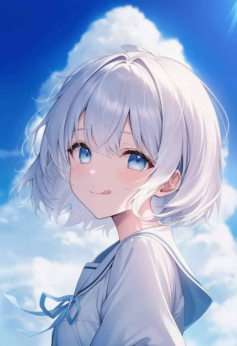 仕草のプロンプト｜AIイラスト作例