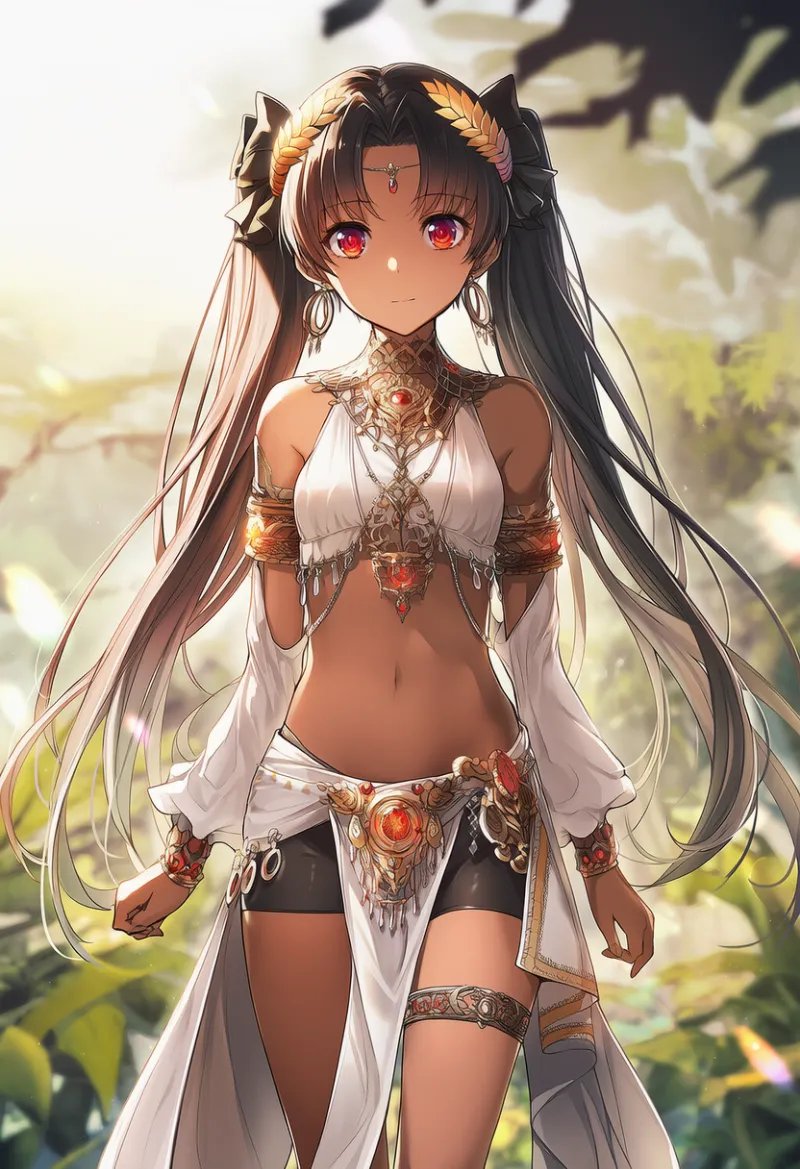 腰布のプロンプト：loincloth｜AIイラスト