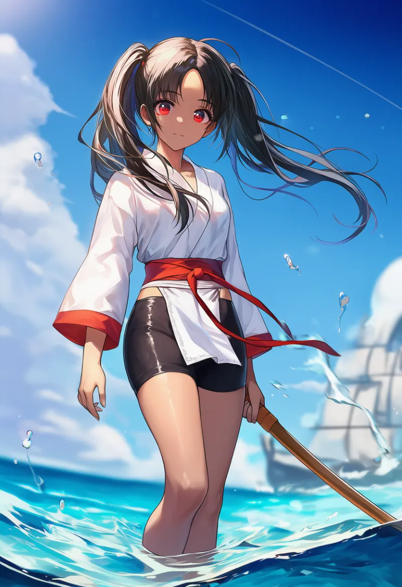 越中ふんどしのAIイラスト｜プロンプト紹介