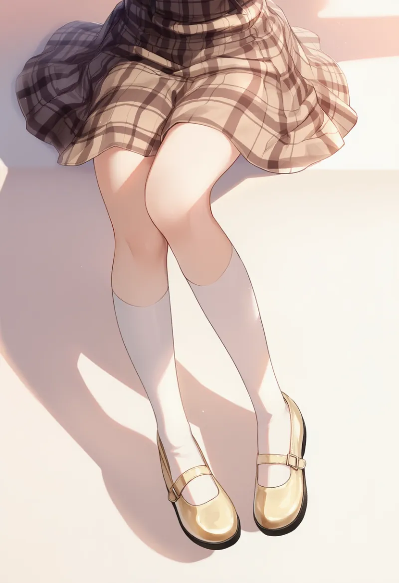 メリージェーン|春コーデ用のアイテムのAIイラストとプロンプト紹介