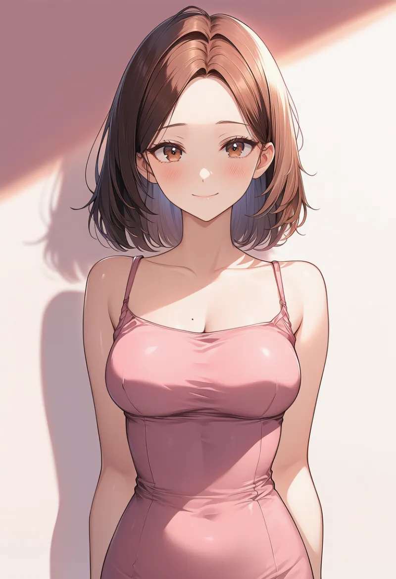 胸のほくろを再現したAIイラスト｜プロンプト紹介