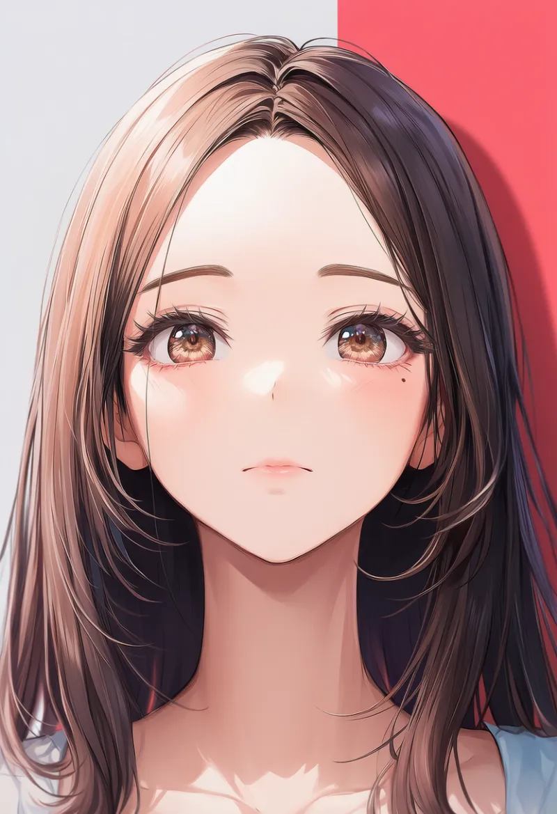 泣きぼくろを再現したAIイラスト｜プロンプト紹介