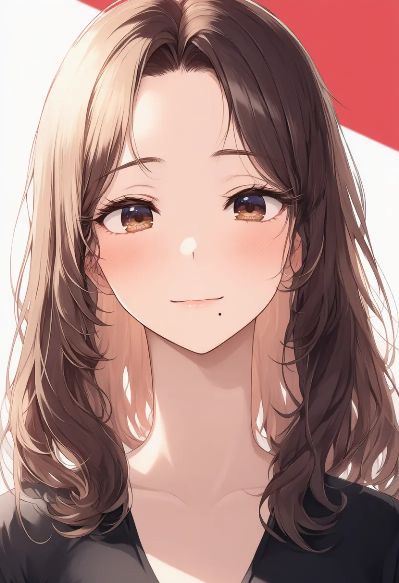 口元のほくろを再現したAIイラスト｜プロンプト紹介