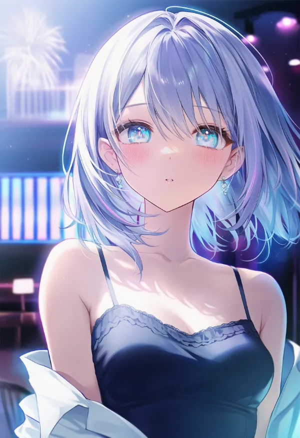 ナイトクラブのAIイラスト