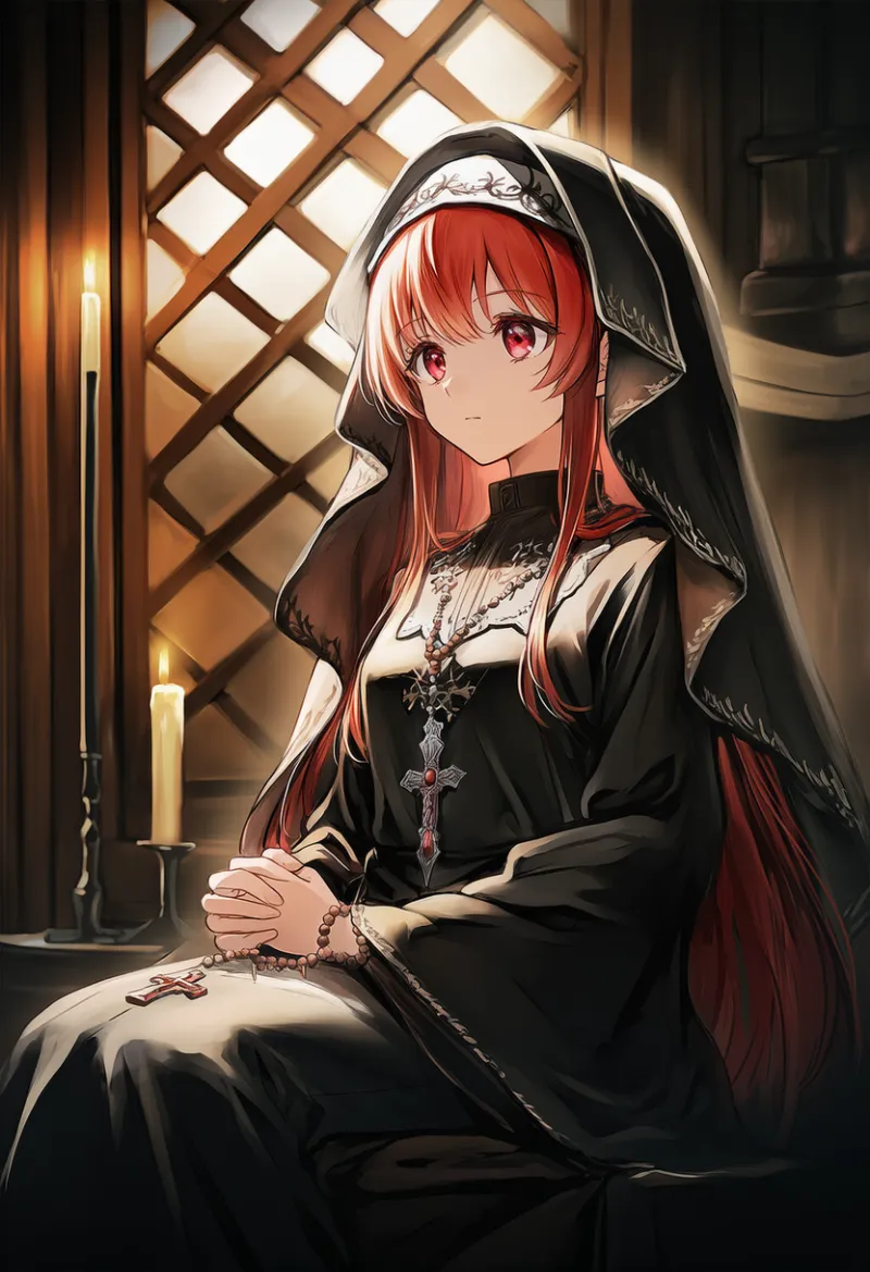 懺悔室（confessional）のプロンプトとAIイラスト