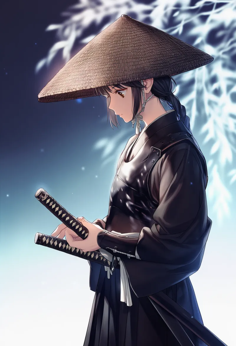 浪人のプロンプト:ronin|AIイラスト