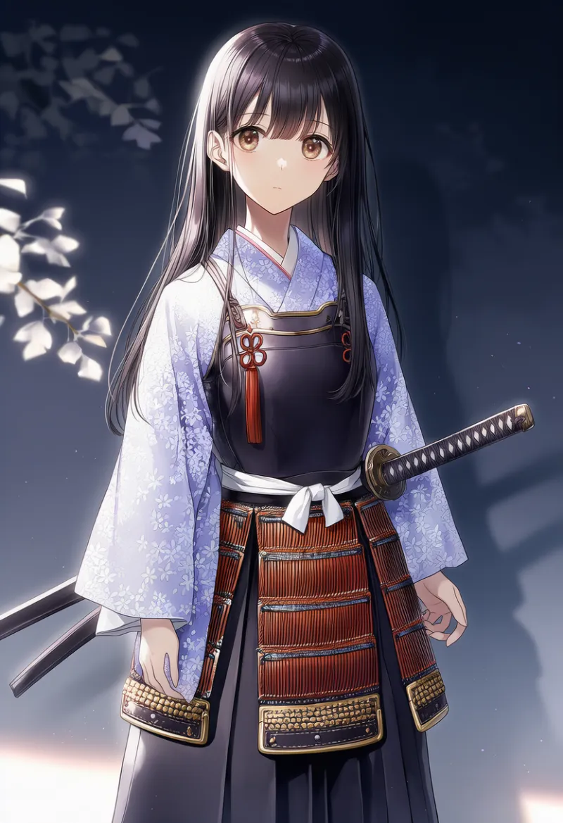 草摺(侍装備)のAIイラスト