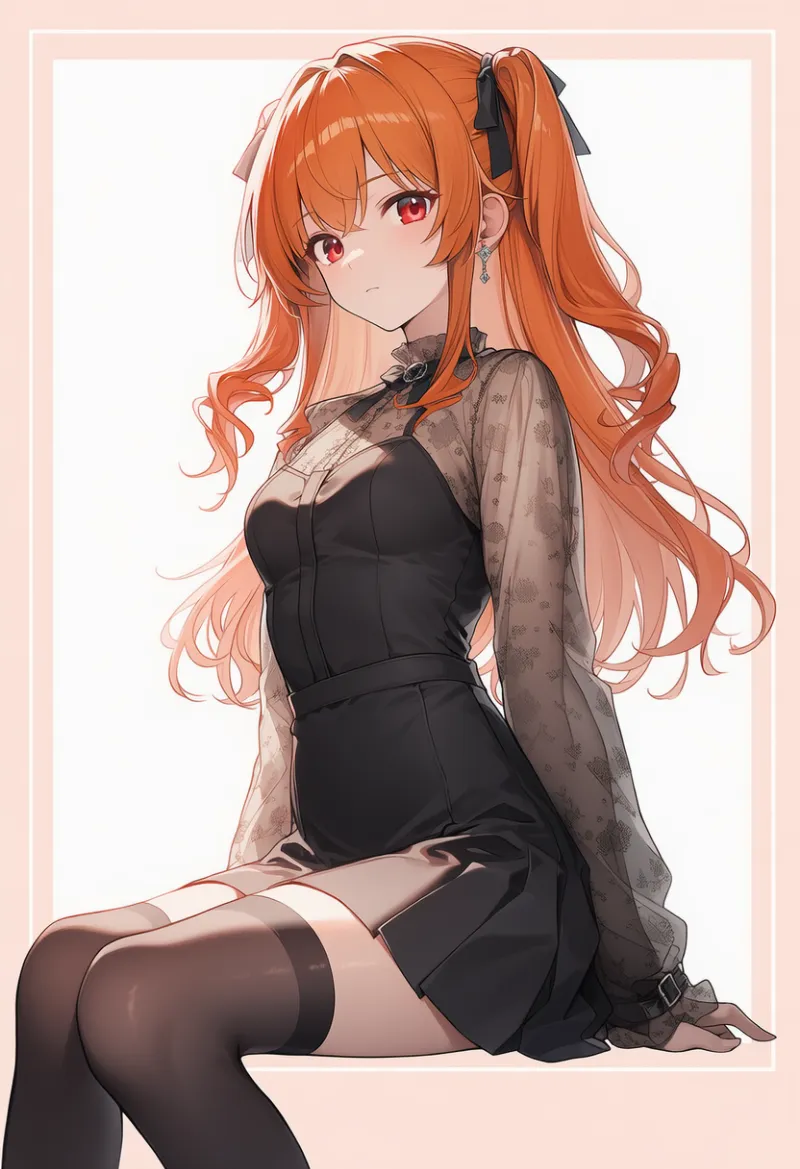 透け袖のプロンプト｜AIイラスト