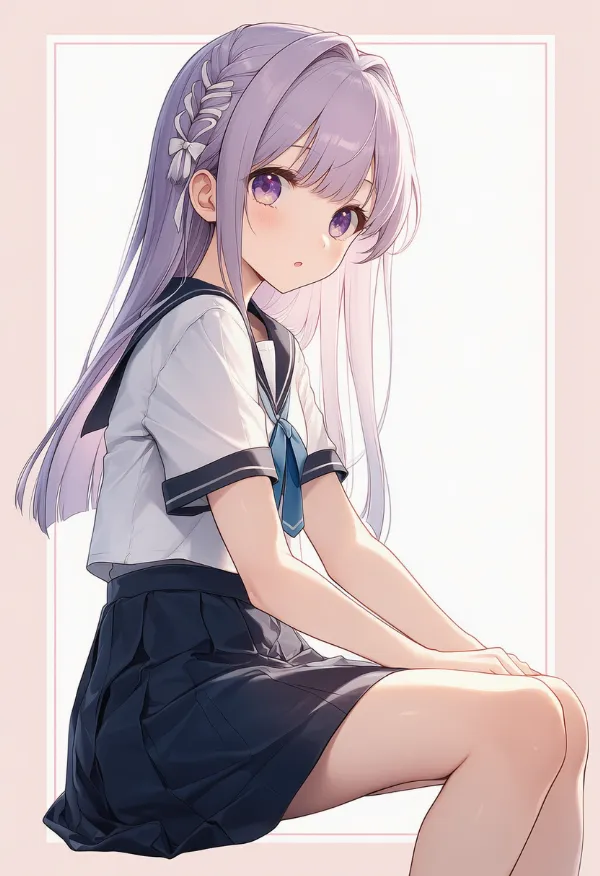 半袖のプロンプト｜AIイラスト