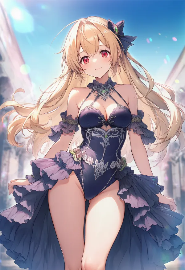 ショーガール衣装のプロンプト紹介|AIイラスト