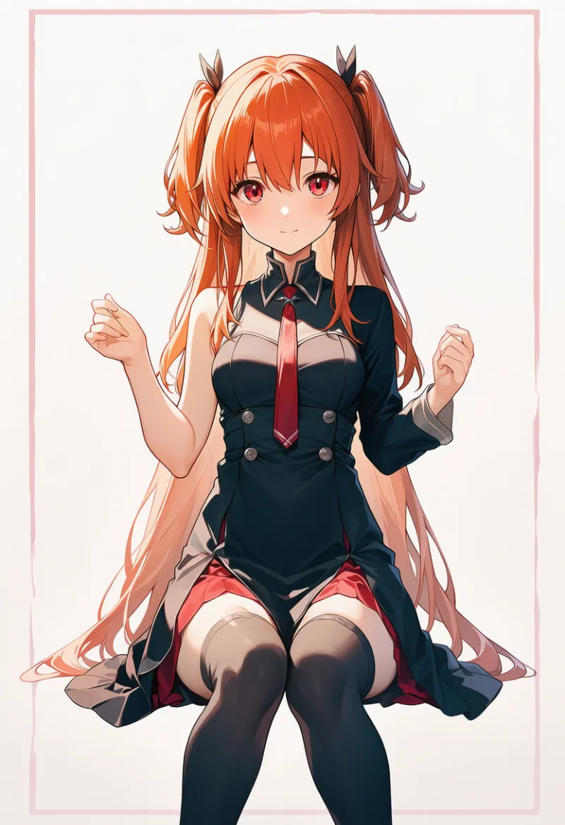 片方だけの袖のプロンプト｜AIイラスト