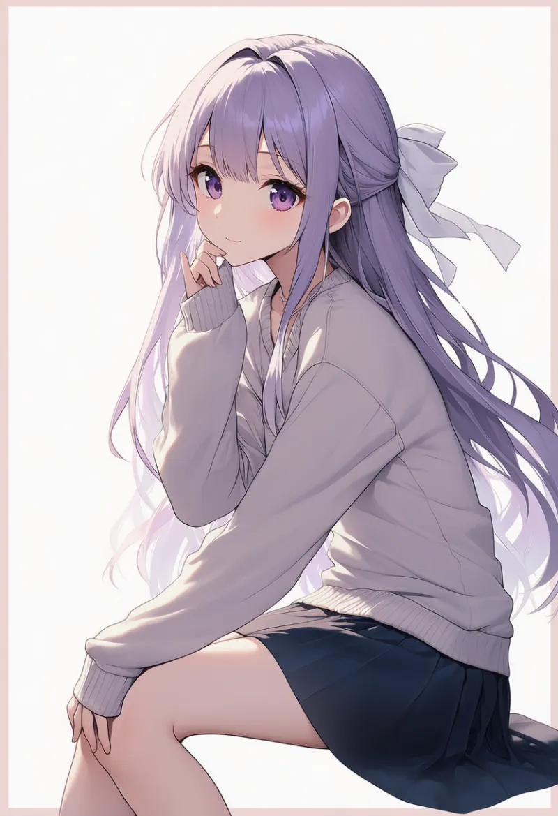 萌え袖のプロンプト｜AIイラスト