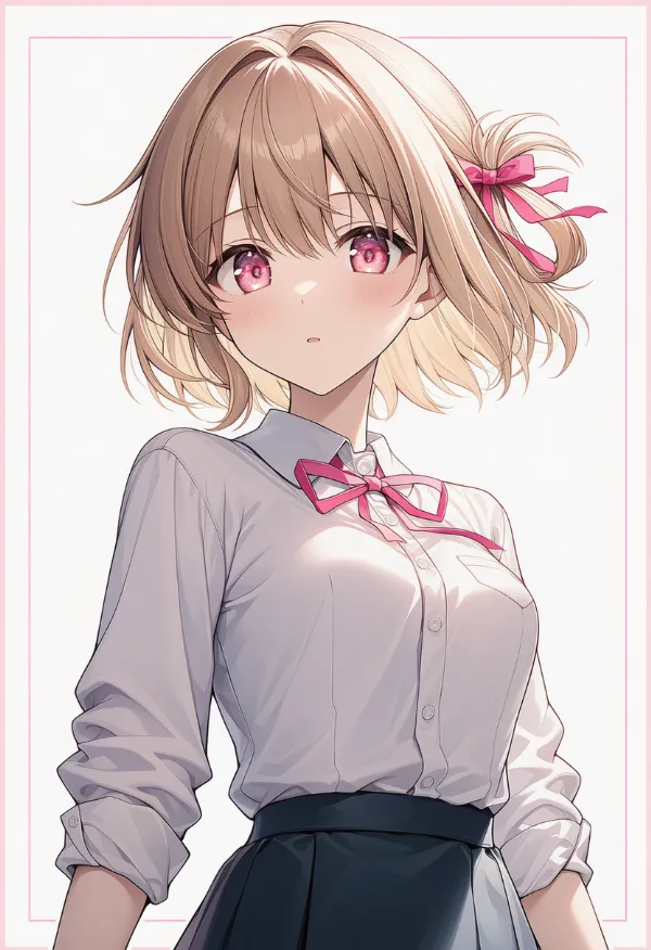 袖を押し上げてるプロンプト｜AIイラスト