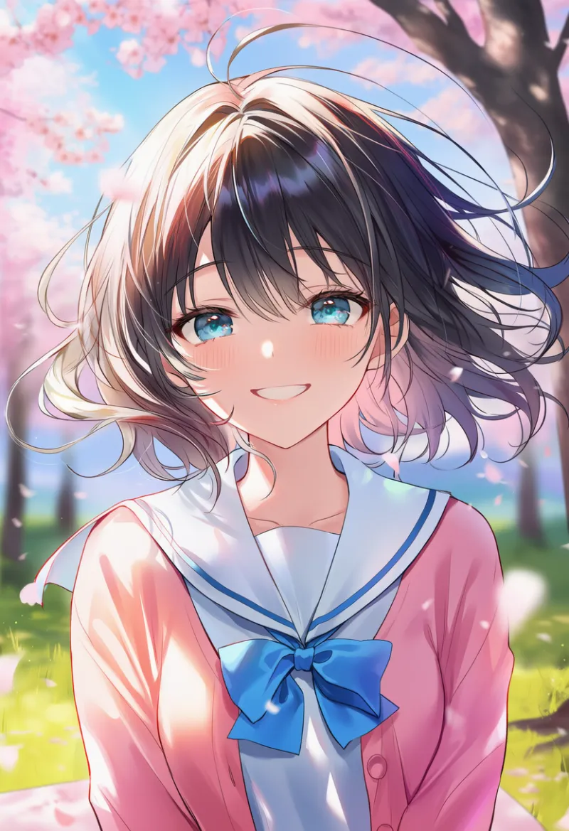 春の雰囲気のAIイラスト｜プロンプト：spring