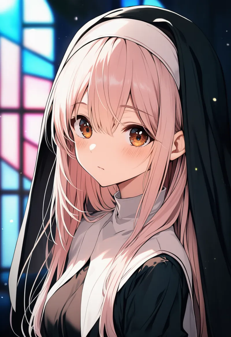 ステンドグラス（教会用）のAIイラスト