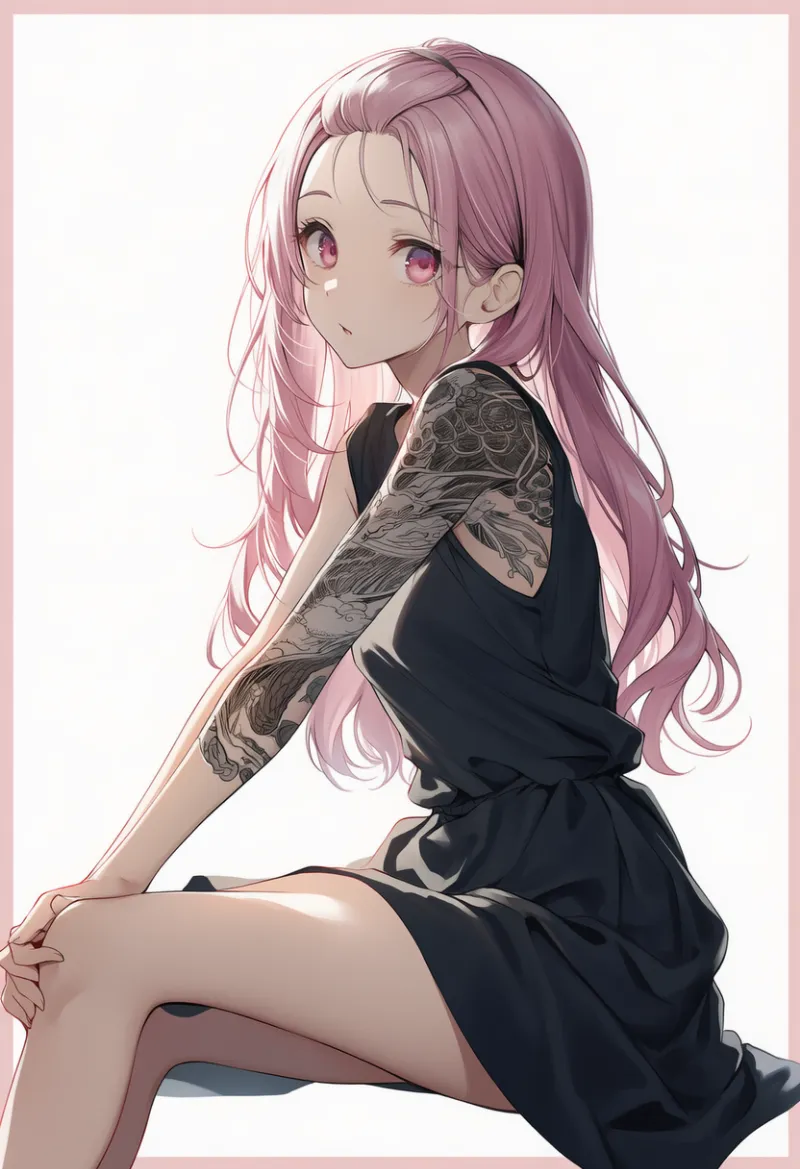 タトゥースリーブのプロンプト｜AIイラスト