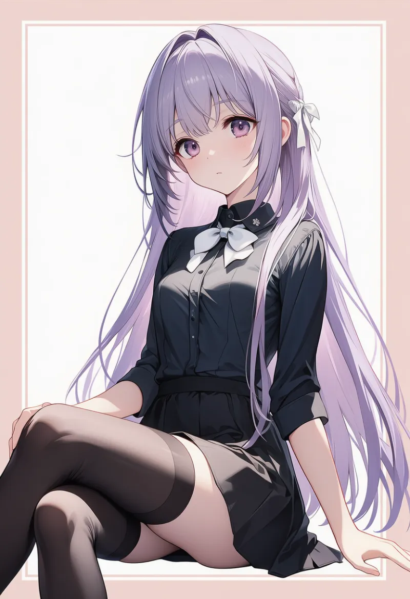 七分袖のプロンプト｜AIイラスト