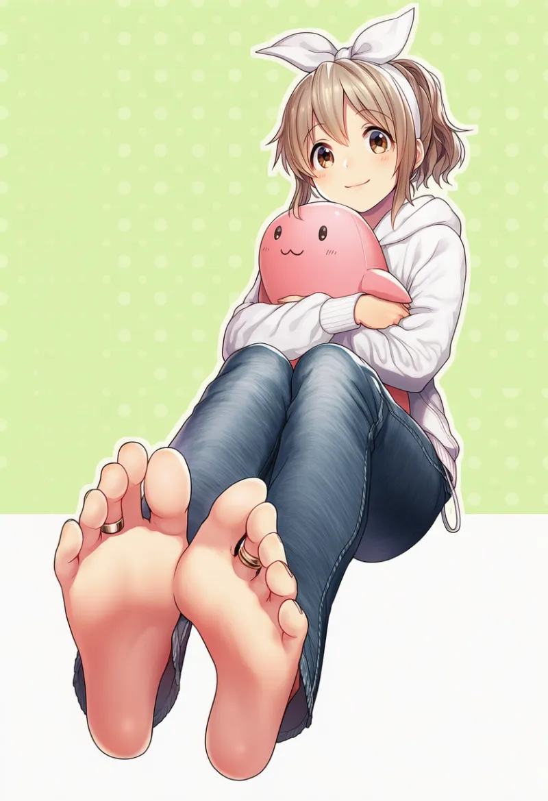 つま先の指輪のAIイラスト|プロンプト紹介