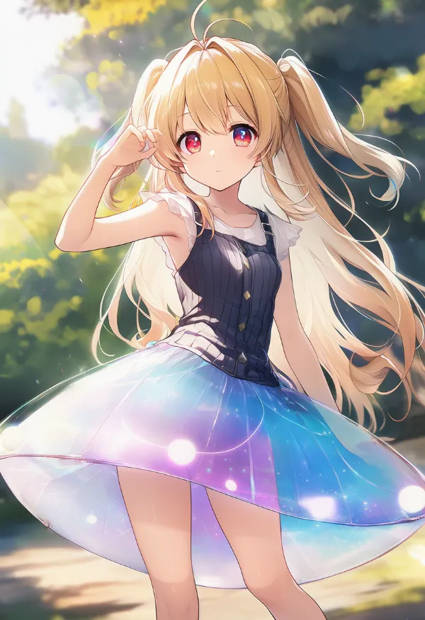 UFOスカートのプロンプト紹介|AIイラスト