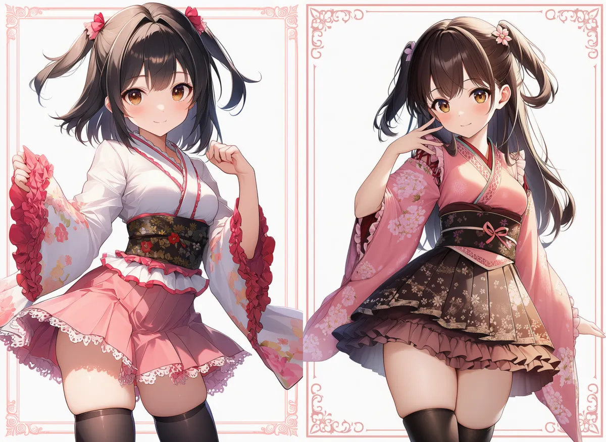 和ロリータを再現するプロンプト:wa lolita|AIイラスト作例-1