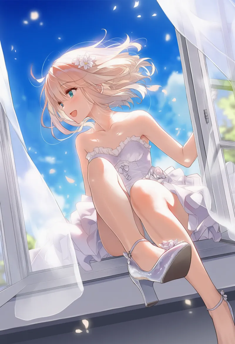 ハイヒールのAIイラスト｜プロンプト紹介