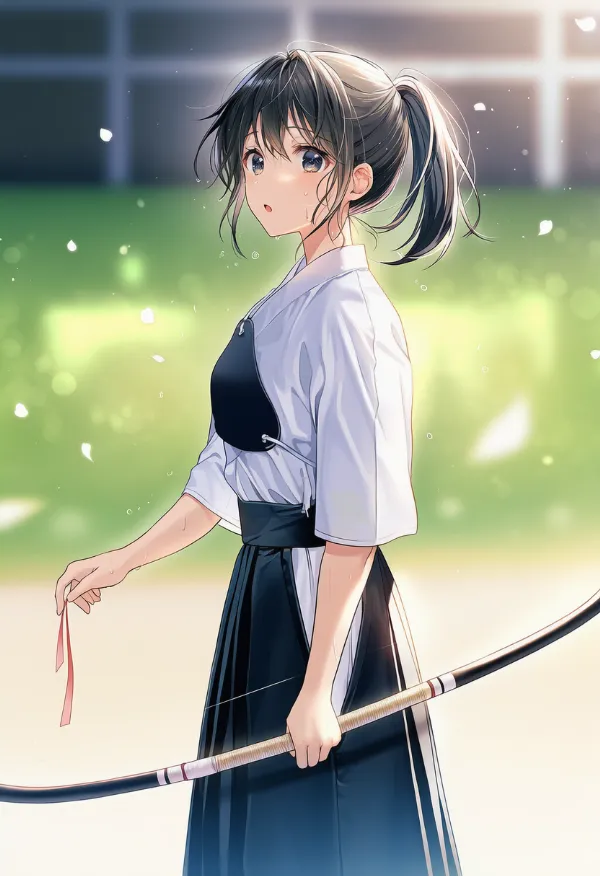 和弓のAIイラスト