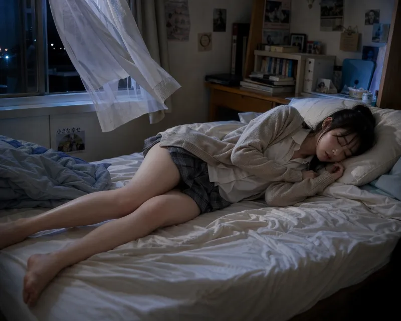 夏の静かな夜（日常）｜GPT Image 2生成の作例