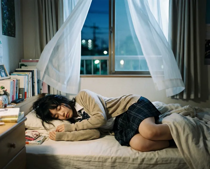 夏の静かな夜（日常）｜Nano Banana Pr生成の作例