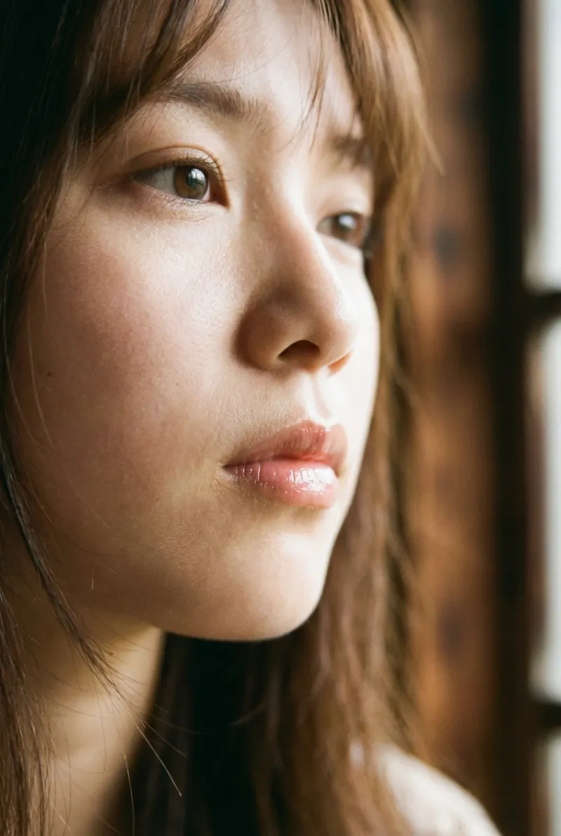 美女のクローズアップ・ポートレート｜Nano Banana Pr生成の作例